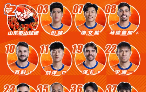 随着泰山1-4海牛，申花3-0，英博1-3，重庆1-1，中超最新排名乱了